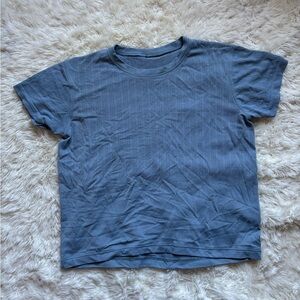 Lululemon Athletica Steel Blue Tee